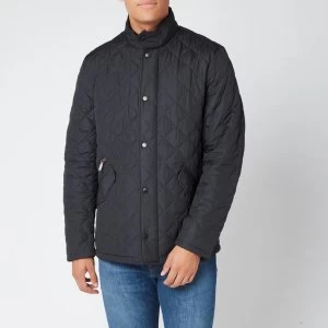 Image of Barbour Heritage Mens Chelsea Sportsquilt - Navy - L