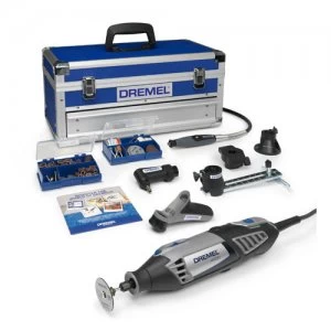 image of Dremel 4000 Platinum Rotary Multi Tool 134 Accessory Kit 240v