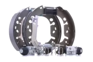 Image of BREMBO Brake Set, drum brakes FIAT,PEUGEOT K 23 069