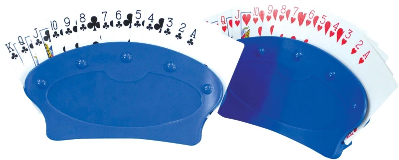 Image of AIDAPT Playing Card Easy Holder Grip for Arthritis / Hard to hold (Set of 2) ELV-417494