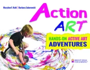 Image of action art hands on active art adventures