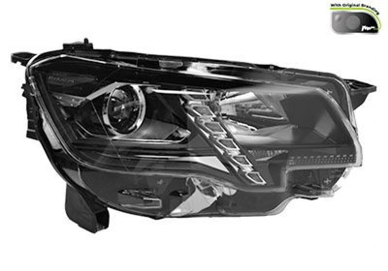 Image of VAN WEZEL Headlight VAN WEZEL 4091964V