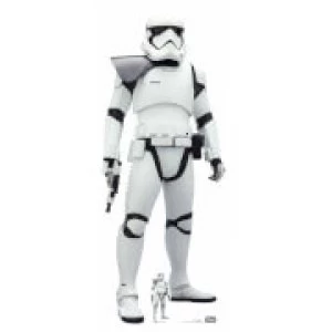Image of Star Wars (The Rise of Skywalker) First Order Stormtrooper Lifesized Cardboard Cut Out