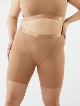 Image of Oola Control Cycling Short, Dark Beige, Size 14-16, Women
