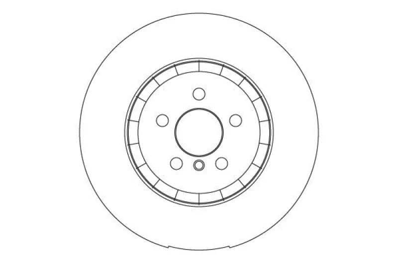 Image of Brake disc TRW DF6636S