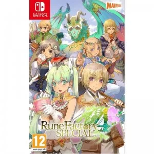 Image of Rune Factory 4 Special Nintendo Switch Game