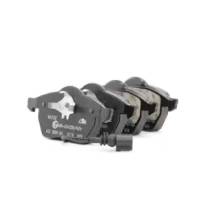 Image of ATE Brake pad set 13.0460-7122.2 Brake pads,Brake pad set, disc brake VW,AUDI,SKODA,Golf IV Schragheck (1J1),POLO (9N_),Golf IV Variant (1J5)