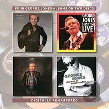 Image of George Jones - Still the Same Old Me/First Time Live!/One Woman Man/Friends... CD