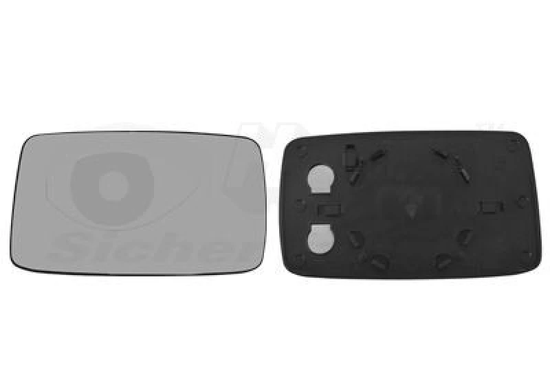 Image of VAN WEZEL Wing mirror glass VAN WEZEL 5880831