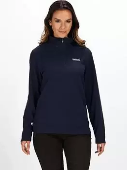 Image of Regatta Sweethart Quarter Zip Fleece - Navy, Size 26, Women