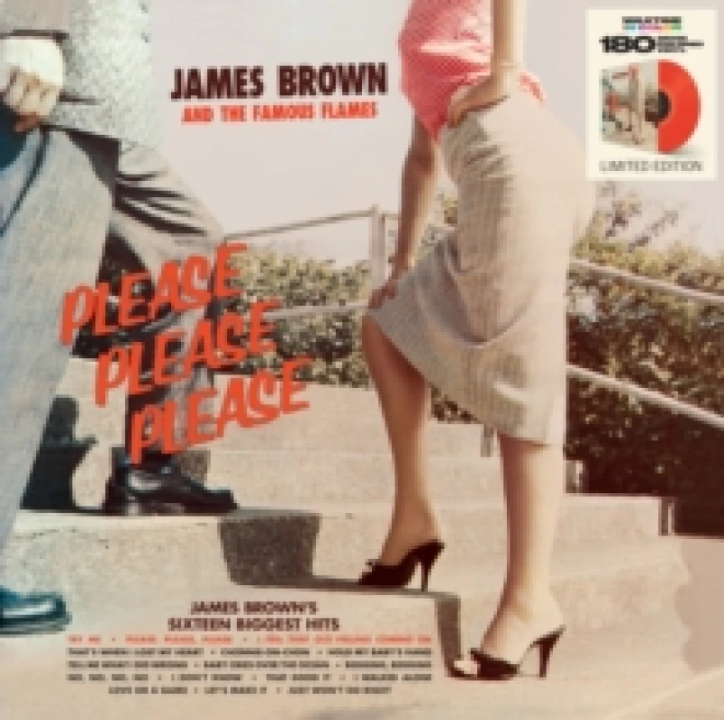 Image of James Brown Please Please Please [Limited Edition Red Vinyl] LP Black unisex