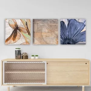 Image of P6615359082 Multicolor Decorative Canvas Painting (3 Pieces)