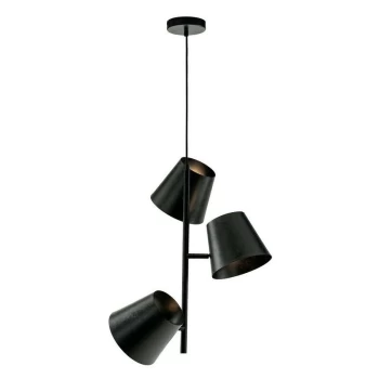 Image of Fan Europe Lighting - Fan Europe COLT 3 Light Multi Arm Pendant Ceiling Light Grey 51x59.5cm