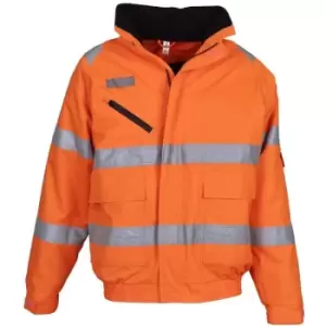Image of Yoko Fontaine Flight Jacket (3XL) (Orange) - Orange