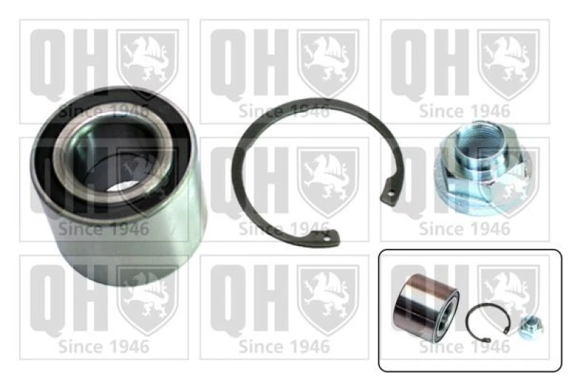 Image of QUINTON HAZELL Wheel bearing kit QUINTON HAZELL QWB1418
