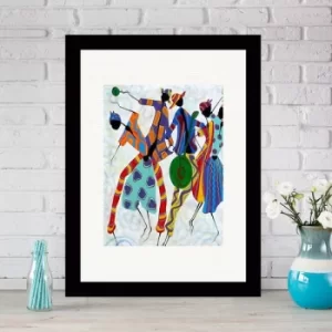 Image of SCDRPRC053 Multicolor Decorative Framed MDF Painting