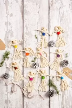 Image of Little Fairies Macrame Kit