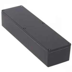 Image of Hammond 1590WBXBK Watertight Diecast Enclosure 254 x 70 x 49.5 Black