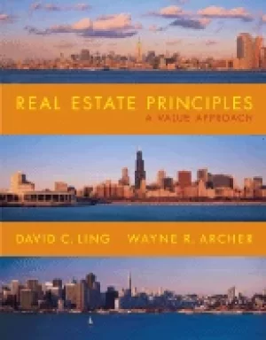 Image of real estate principles a value approach