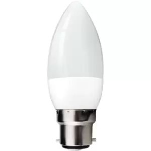 image of Kosnic 5W ReonLED BC/B22 Frosted Candle Warm White - RLCND05B22-30-N