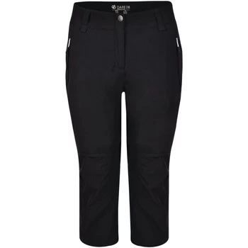 image of Dare 2B Black Melodic Ii 3/4 Length Walking Trousers - 8