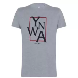 image of Team Liverpool FC Cotton T Shirt Mens - Grey