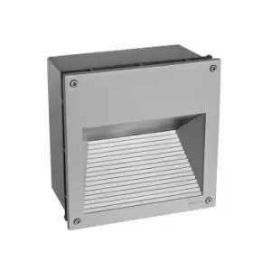 Image of Namsos Integrated LED Outdoor LED Recessed Wall Light Aluminium , IP65