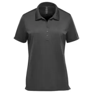 image of Stormtech Womens/Ladies Treeline Performance Polo Shirt (M) (Graphite Grey)