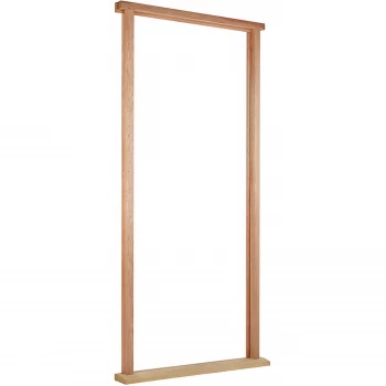 Image of Door Frame and Cill External Unfinished Hardwood With Weather Seal - To Suit Door Size 1168 x 1981mm