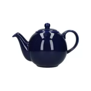 image of Globe 8 Cup Teapot Cobalt Blue - London Pottery