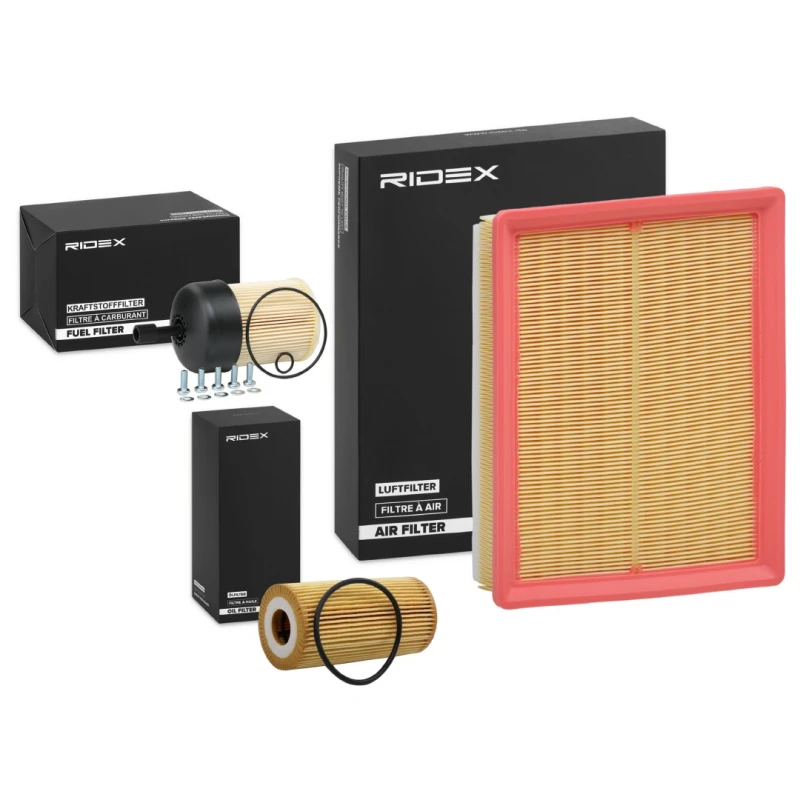Image of RIDEX 4055F34719 Filter Set with gasket/seal Filter Set (4055)
