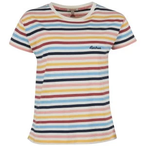 Image of Barbour Womens Saltwater Top Multi Stripe 16