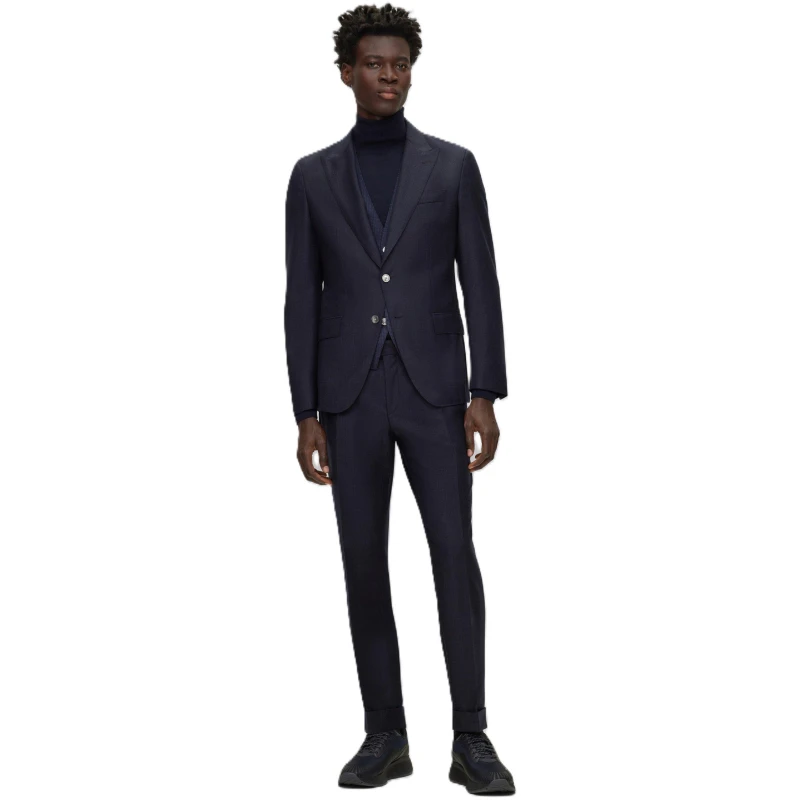 Image of Boss Mens C Huge Peak Suits Blue male 34 (44)