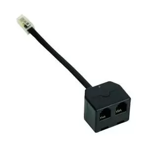 image of Jabra Modular RJ Plug Splitter Double Jack 1600-289 JAB00624