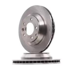 Image of RIDEX Brake disc VW,AUDI,PORSCHE 82B0206 95535240130,95535240131 Brake rotor,Brake discs,Brake rotors