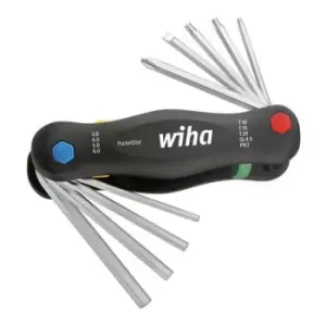 image of 25293 PocketStar Multi Key Set, 9 Piece - Wiha