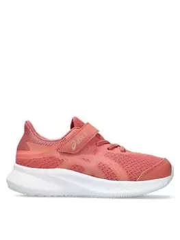Image of Asics Kids Patriot 13 Running Trainers - Pink, Size 1 Older