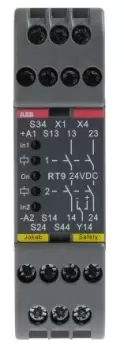 Image of Abb 2Tla010029R0000 Relay, Safety, Dpst-No, 250Vac, 6A