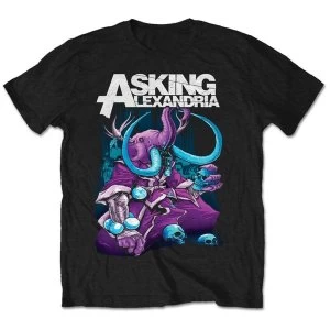 Image of Asking Alexandria - Devour Unisex Large T-Shirt - Black