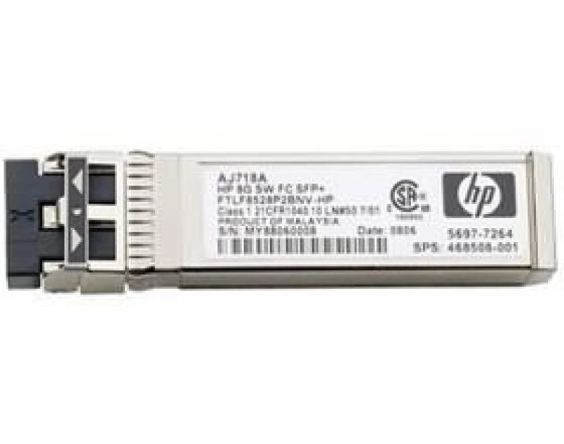 Image of HPE 468508-002 network transceiver module Fiber optic 8000 Mbps SFP+