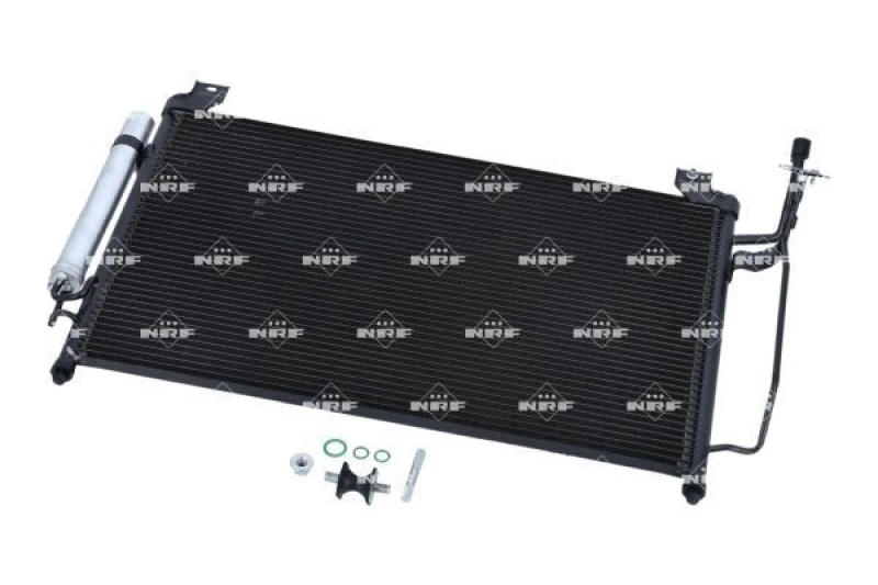 Image of NRF 35881 Condenser with seal ring, with nitrogen filling Aluminium Condenser,air conditioning (448)