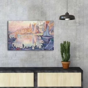 Image of FAMOUSART-094 Multicolor Decorative Canvas Painting