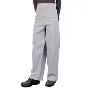 image of BonChef Classic Ladies Chef Trousers 26" (Royal/White)