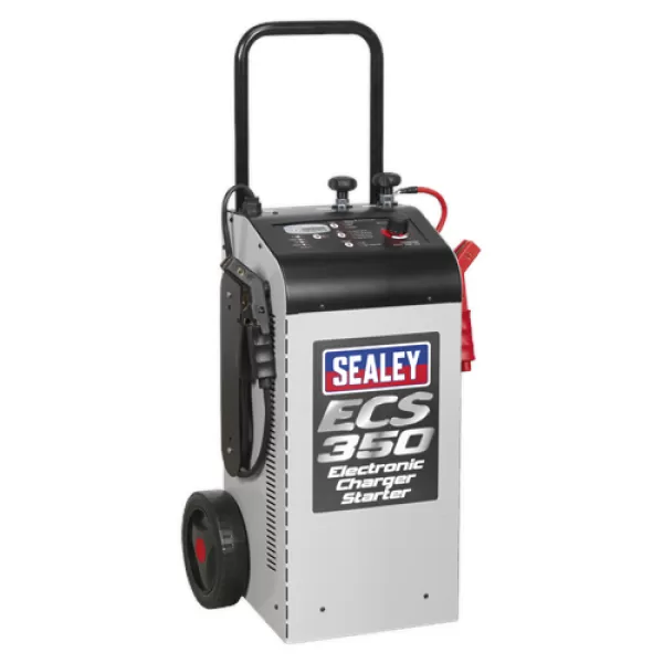 Image of Genuine SEALEY ECS350 Electronic Charger Starter 60/350A 12/24V