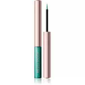 image of Makeup Revolution Ultimate Lights Chromatic Eyeliner Teal Bling