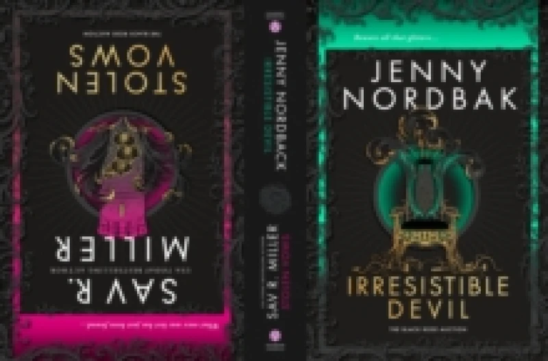 Image of Stolen Vows & Irresistible Devil : Books 3 & 4 in the Dark Romance Fairy Tale Retelling Series (Black Rose Auction Book 3 & 4) Paperback / softback