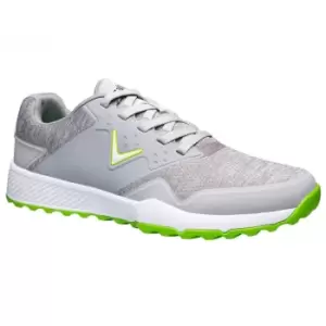 Image of Callaway 2022 Mens CHEV ACE AERO Golf Shoes GREY/GREEN - UK8