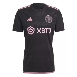 Image of adidas Miami Away Shirt 2023 2025 Adults - Black