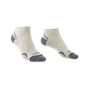 Image of Bridgedale HIKE Ultralight T2 Coolmax Performance Ankle Womens - Large Taupe