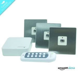 Energenie Mi|Home Smart Steel Switch Bundle